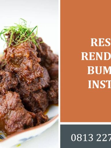 Resep Rendang Bumbu Instan