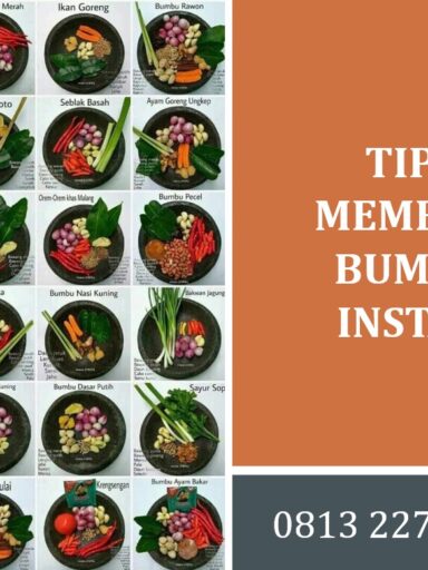 Tips membeli bumbu instan