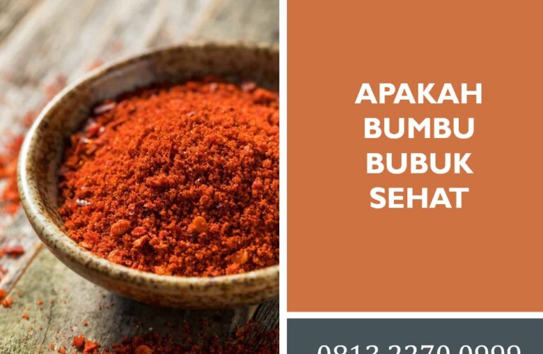 Apakah Bumbu Bubuk Sehat