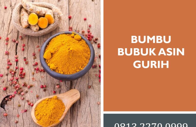 Bumbu Bubuk Asin Gurih