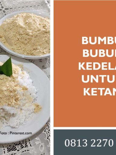 Bumbu Bubuk Kedelai untuk Ketan