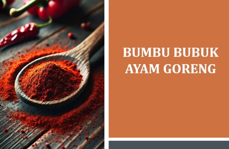 Bumbu Bubuk Ayam Goreng